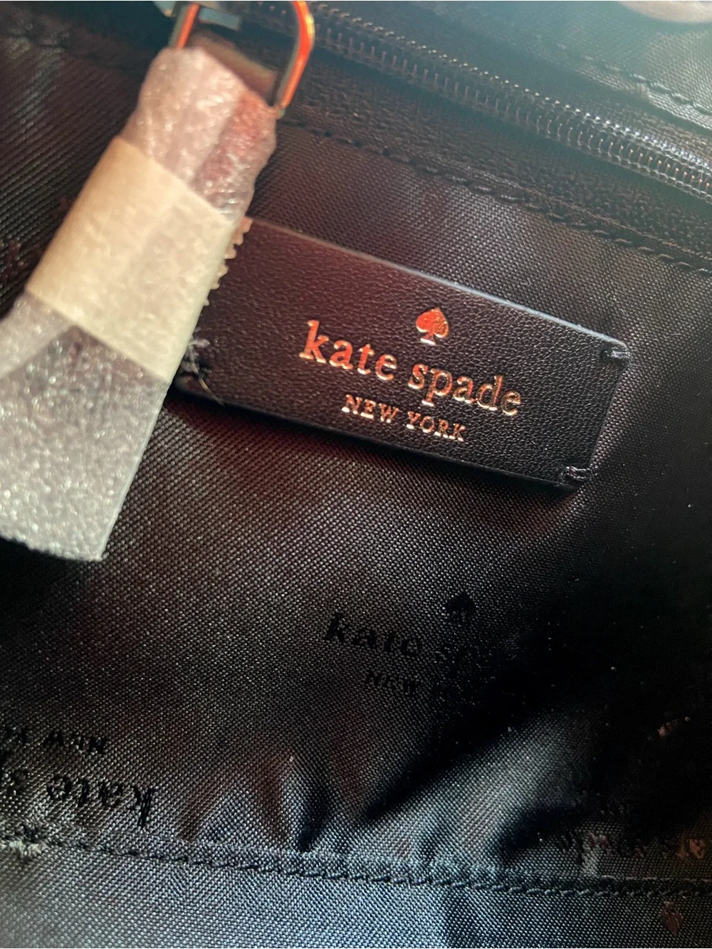 Kate Spade New York Carey Quilted Sullivan Satchel in Black Evening Bag NWOT